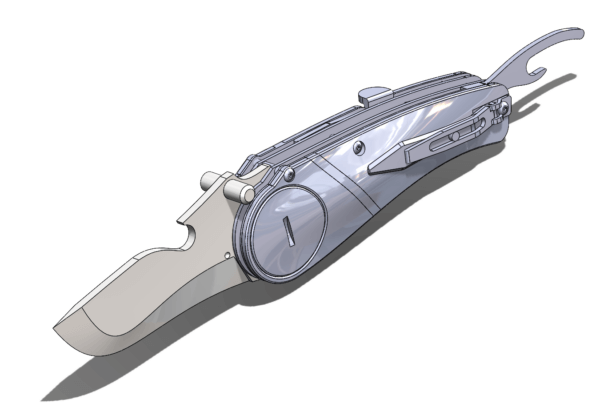 Product design 3d cad model
