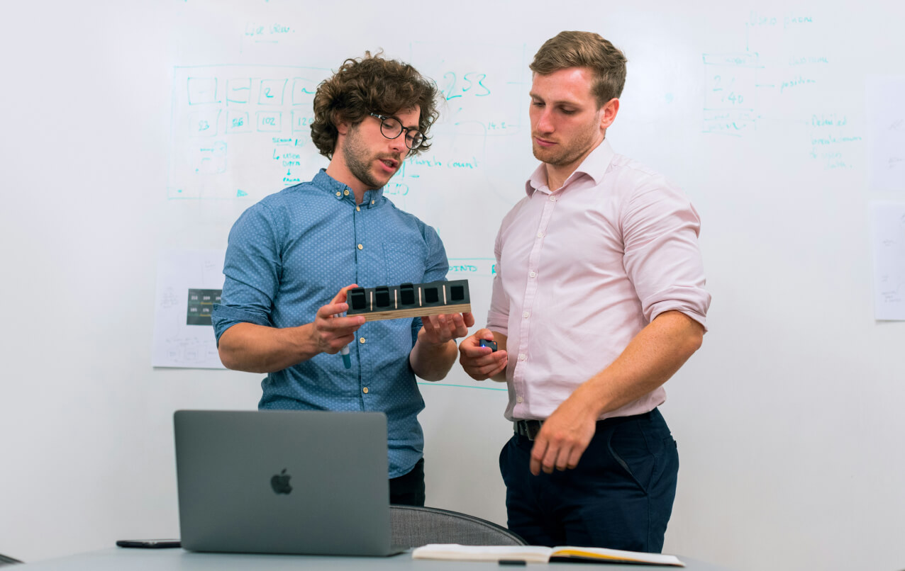 Engineers Discussing Prototype